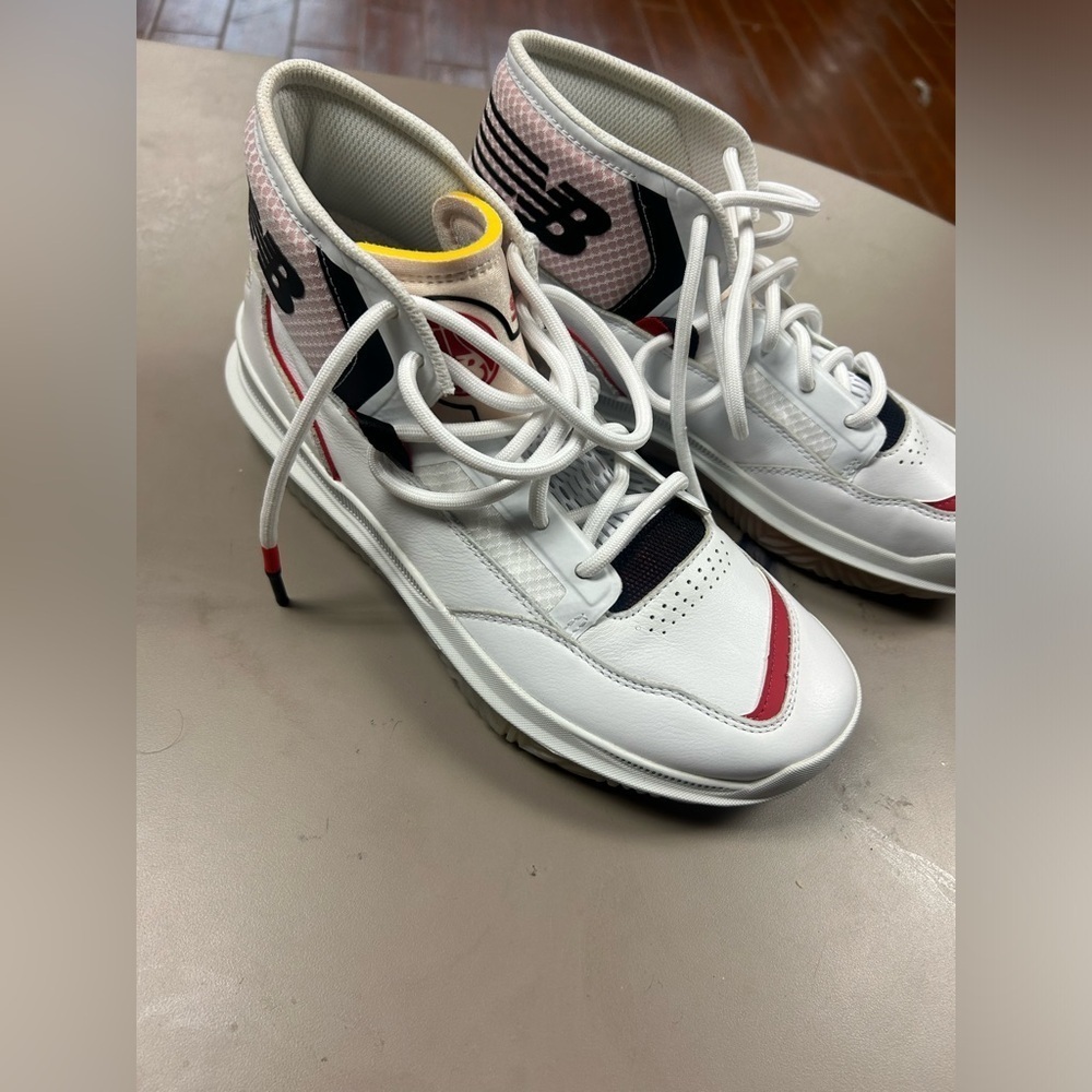 LBalance BB9000 White Red Retro Basketball Shoes BB9000A1 Men’s 9.5 NIB Rare